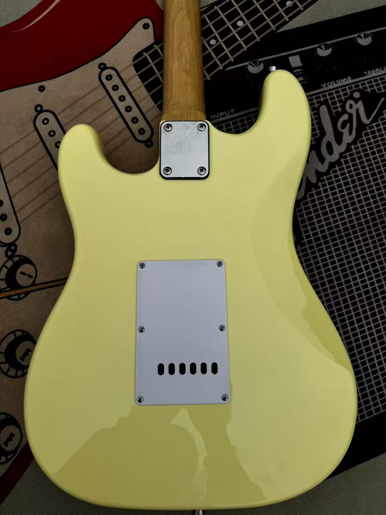 Practitioner's Yellow Electric Guitar