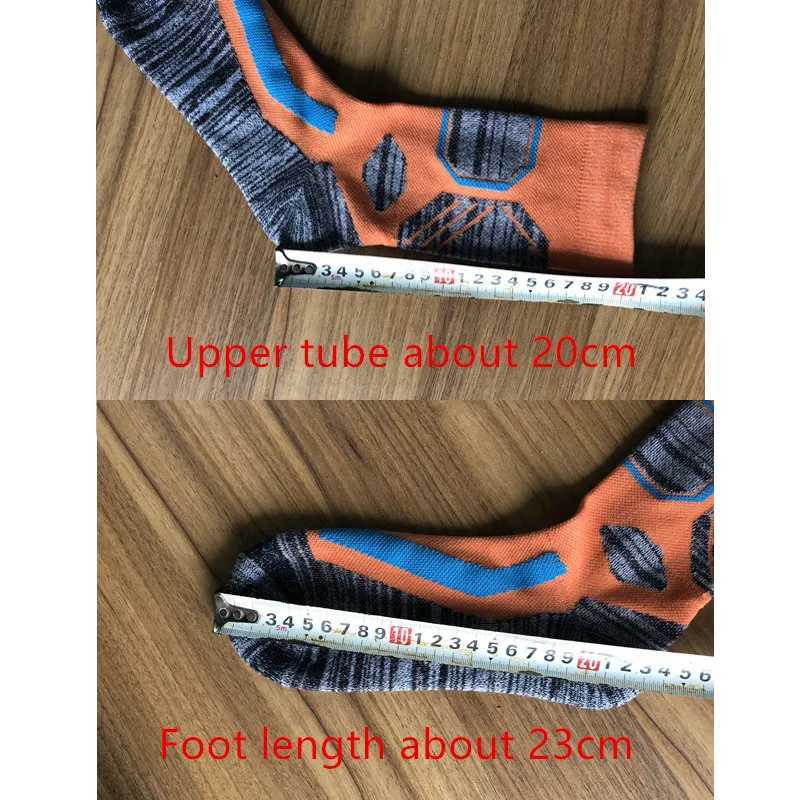 Winter Thermal Men Ski Socks Cotton Spandex Sports Snowboard Running Hiking Socks Wearable Thermosocks cycling socks Z250610