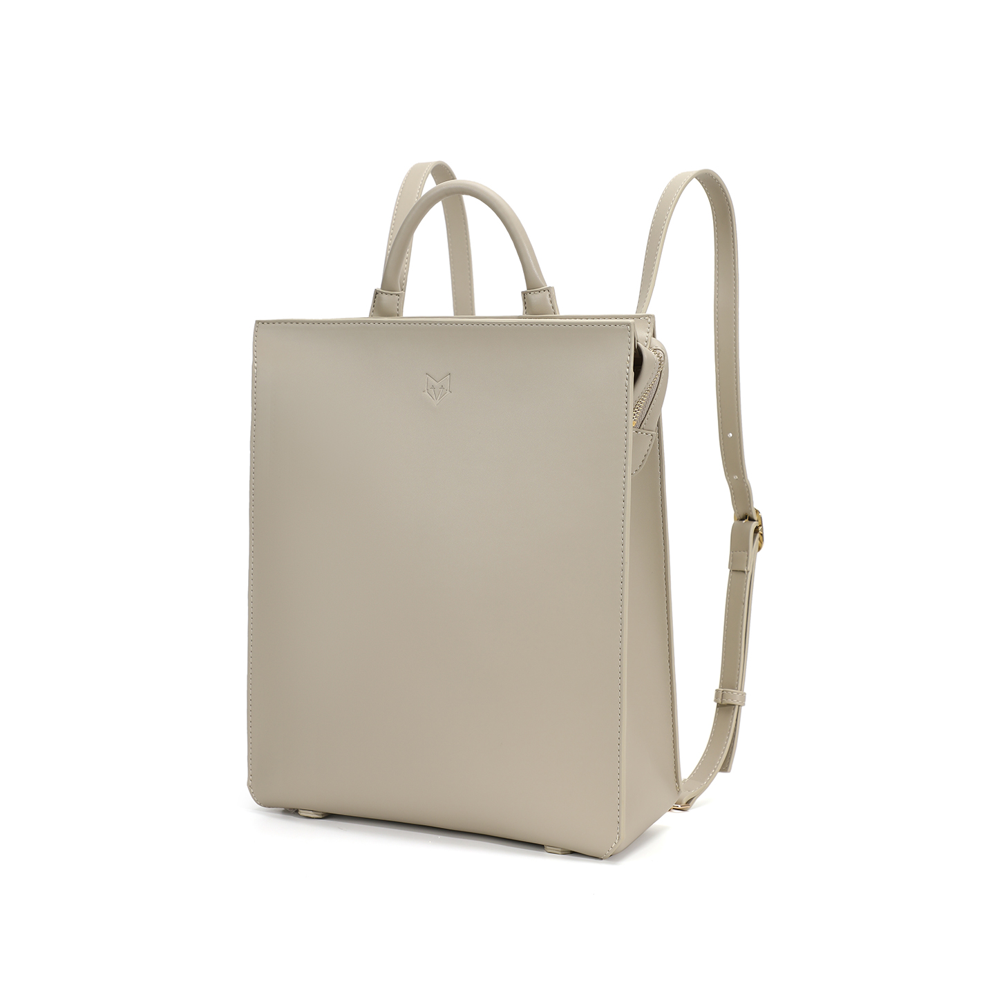 Small niche design genuine leather backpack for women, high-end commuting computer backpack, new student backpack