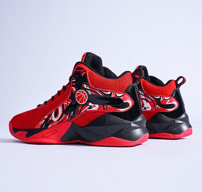 Teenager Basketball Designer Shoes Student Sports Training Competition Actual Friction Sound Anti slip Wear resistant China-Chic Shoes Z 6.7-10