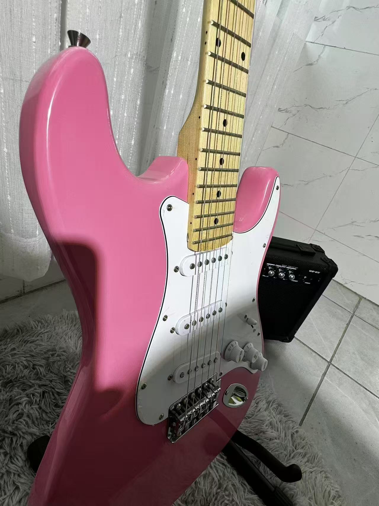 Basic Training Guitar with a Red Finish