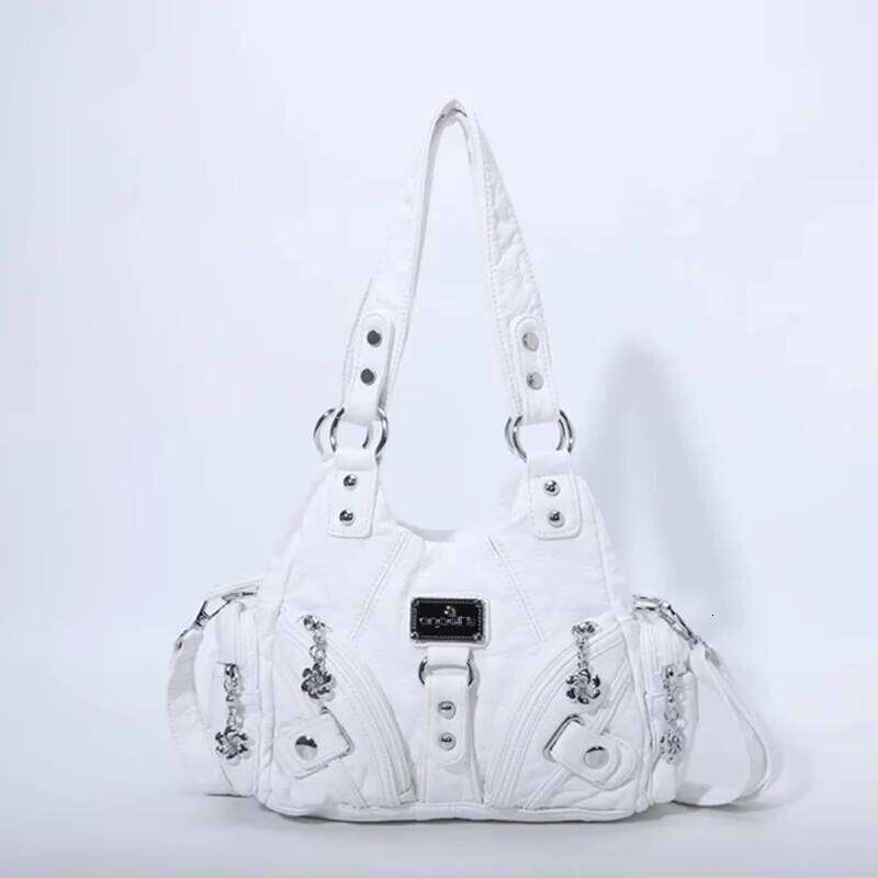Women Handbags Soft Small Top-Handle Purse Fashion Satchel Multi-Pockets Shoulder Hobos Phone Pack Tote Bag