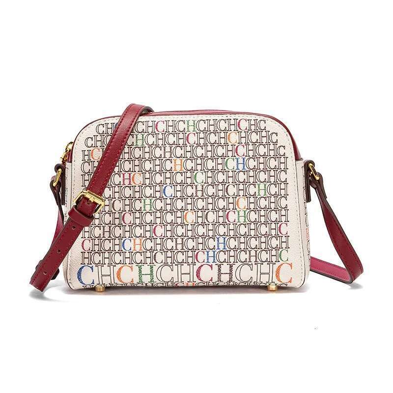 CH Monogram Print Crossbody Simple And Stylish Shoulder Large Capacity Multifunctional Women's Commuter Bag