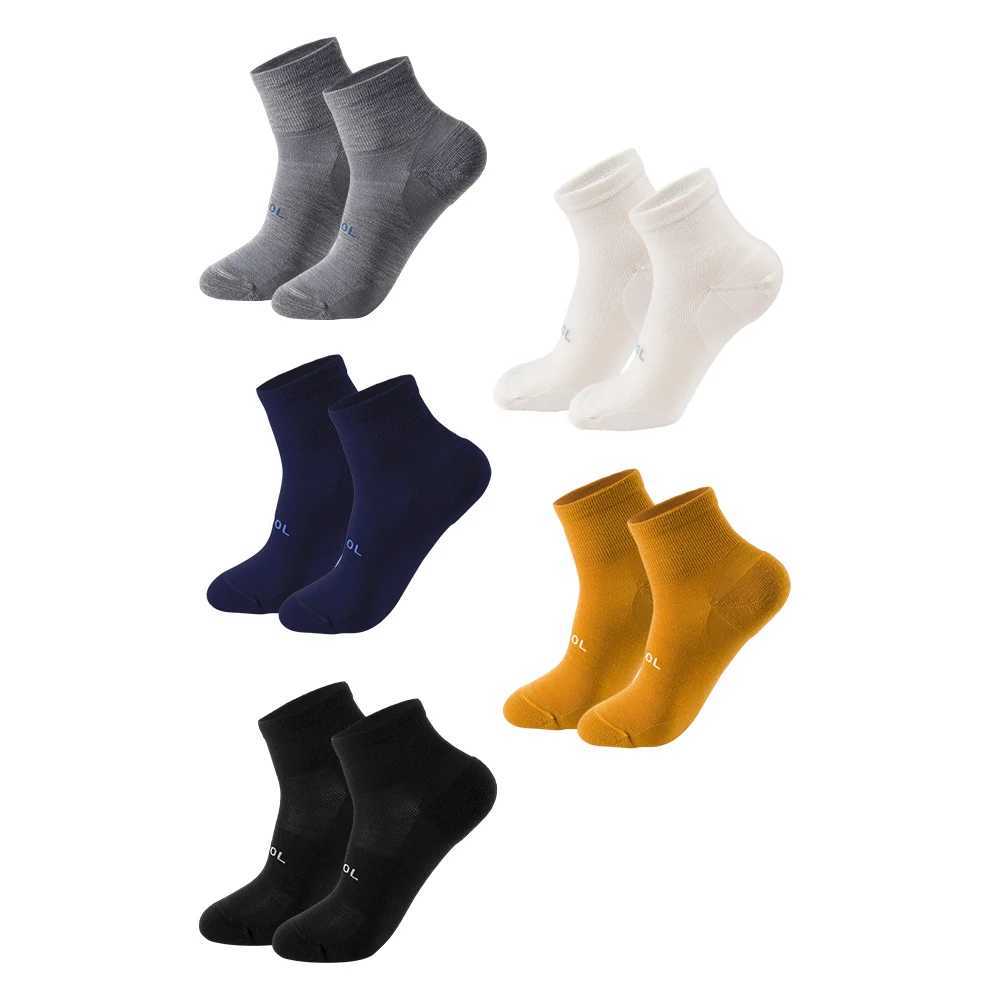 WRELS Merino Wool Socks Compression Winter Ankle Cotton Socks Basketball Professional Racing Cycling Socks for Men Women Z250610