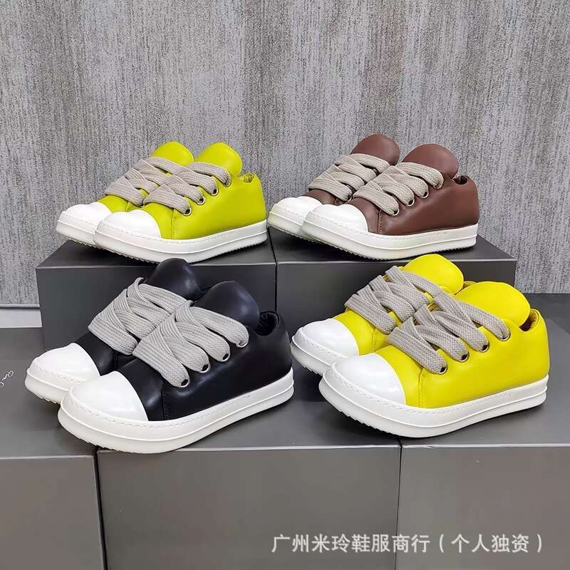 Ro Style Little Chubby Men's Trendy Couple Model 2024 New Irving Height Increasing Bread Iatable Shoes