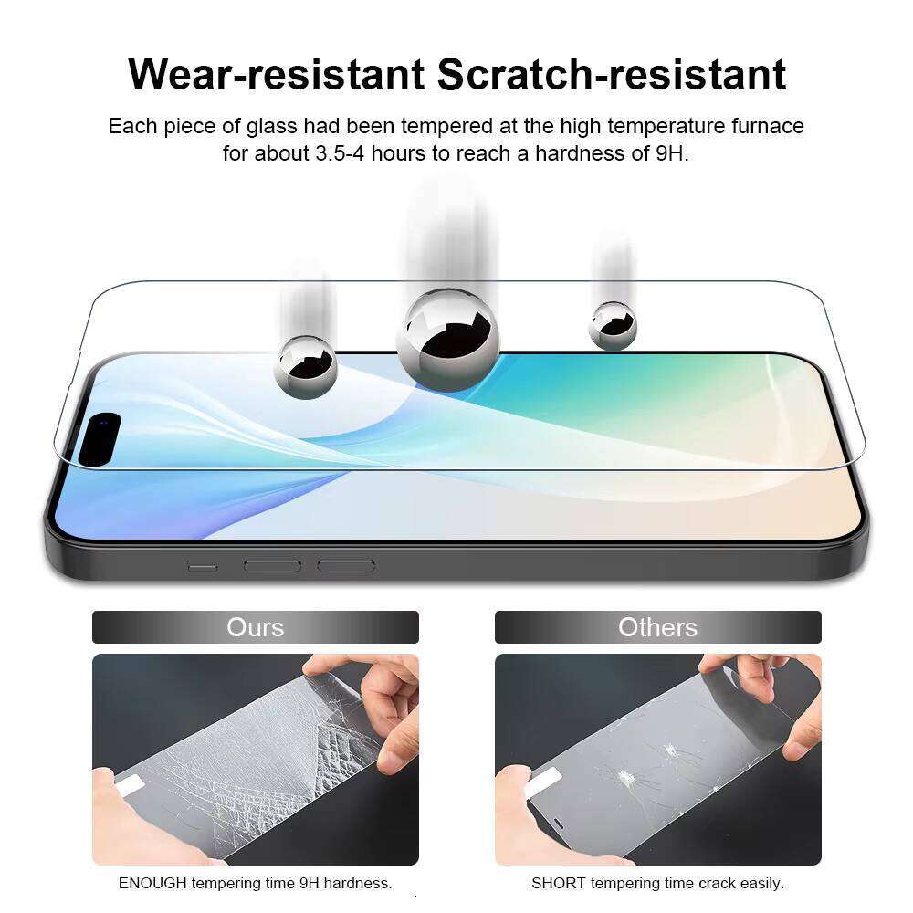 3D HD Clear Tempered Screen Protector Film for Protective Glass iphone 17 16 15 14 13 12 11 Pro Max Plus XR SE