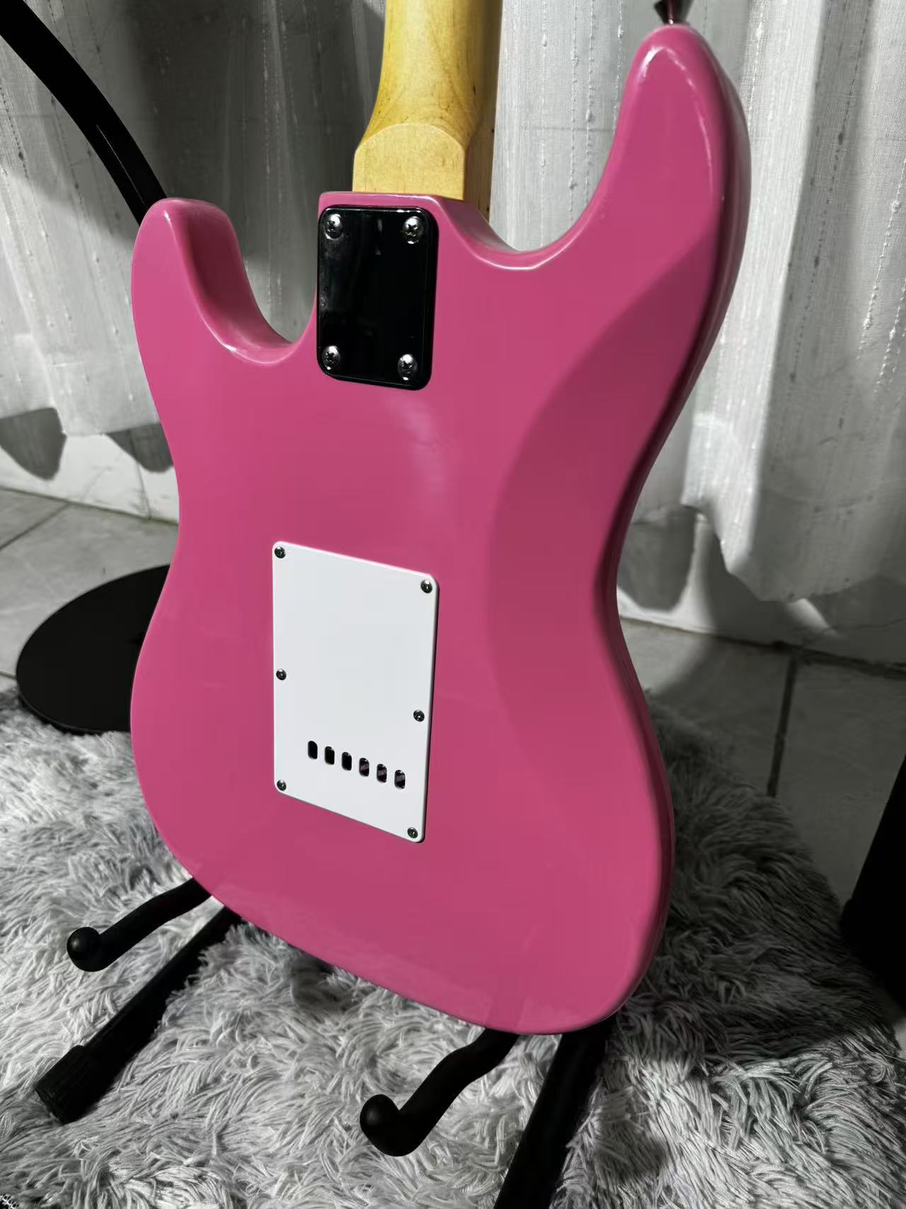 Basic Training Guitar with a Red Finish