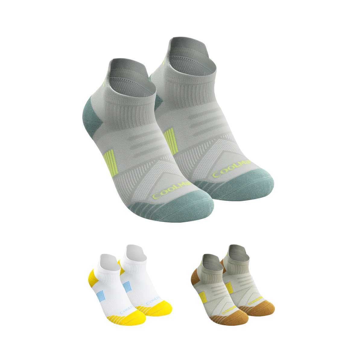 WRELS Coolmax Sports Socks Breathable CoolMax Moisture-Wicking Arch Support Damping Socks Professional sports socks Hiking Running Z250610