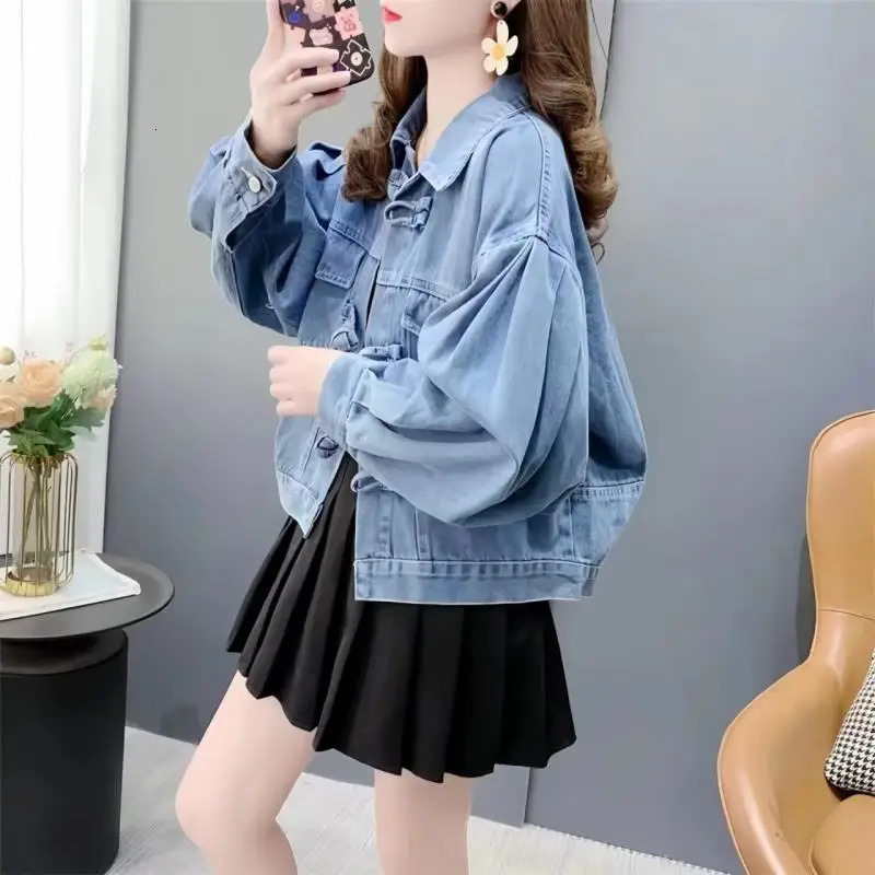 Women Short Denim Coat Bomber Jackets Pink Tops Woman Clothing Trend Vintage Y2k Streetwear Sportswear Loose Casual 250609