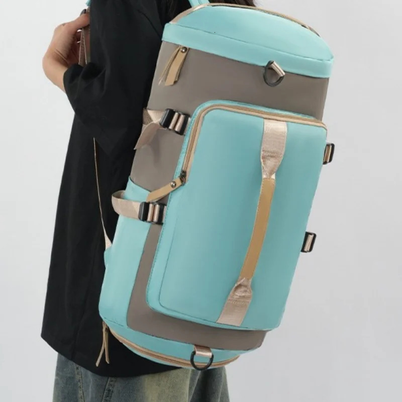 36-55L Fashionable Large Capacity Travel For Men And Women Outdoor Sports Backpack Multi-functional Handbag Shoulder Bag 250610
