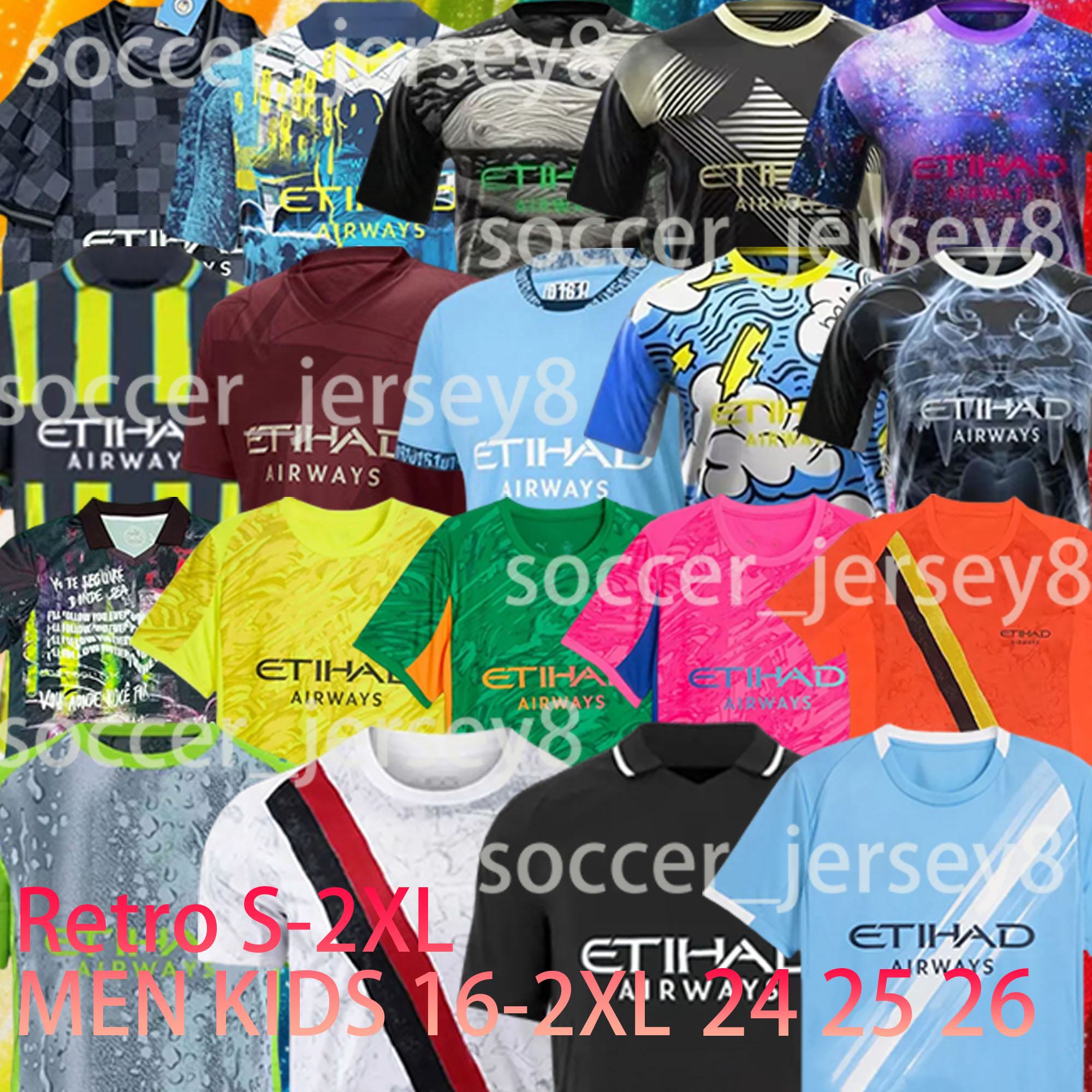 2025 2026 Man City soccer jerseys HAALAND Doku FODEN MARMOUSH GUNDOGAN SAVINHO MATHEUS EDERSON DE BRUYNE GREALISH KOVACIC McATEE 24 25 26 Men kids kit football shirt