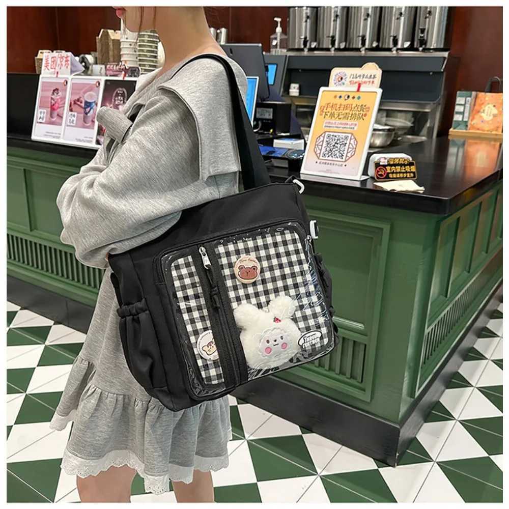 New Original Japanese Harajuku Cute Girl Ulzzang Ita Bag Student Class Large-capacity Shoulder Bag Crossbody Bag XJ250610