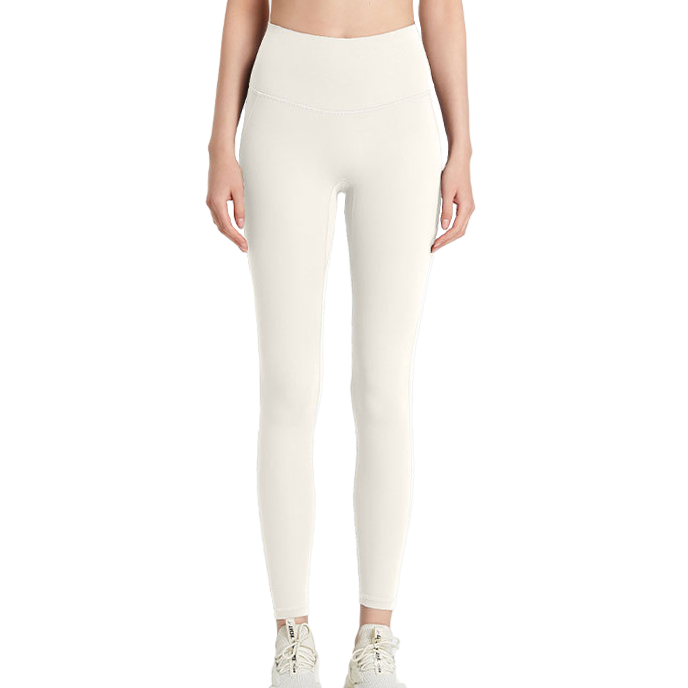 T-Line Free High Waisted Hip Lifting Yoga Pants Tummy Tucking Nude Running Exercise Leggings