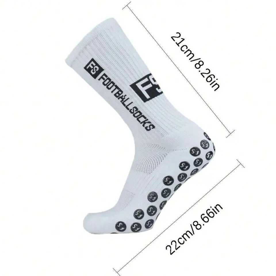 Professional Grip Soccer Socks Non Slip Mens Athletic Socks For Sports Training Socks 2Pairs Gift Of Male Sox Z250610