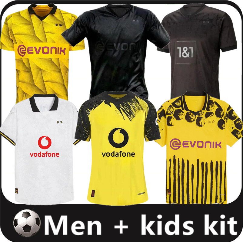 25 26 Dortmund soccer jerseys 110Th 2025 2026 finals player JOBE SABITZER GUIRASSY REUS BRANDT ADEYEMI REYNA football shirt men kids kit maillot de foot 16-4XL