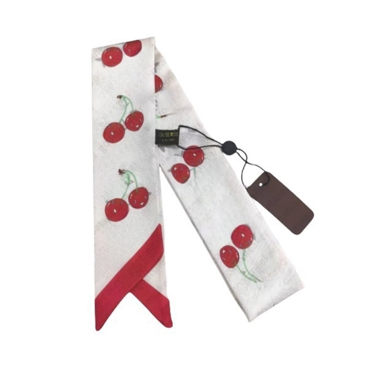 Silk Scarf Classic Womens Headband Fashion Bag Scarfs Designer Scarf For Women Hair Thin Scarves