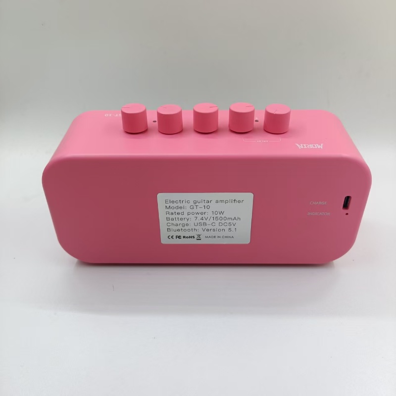 High-Fidelity Stereo Sound System - Lightweight Travel Friendly Bluetooth Speaker