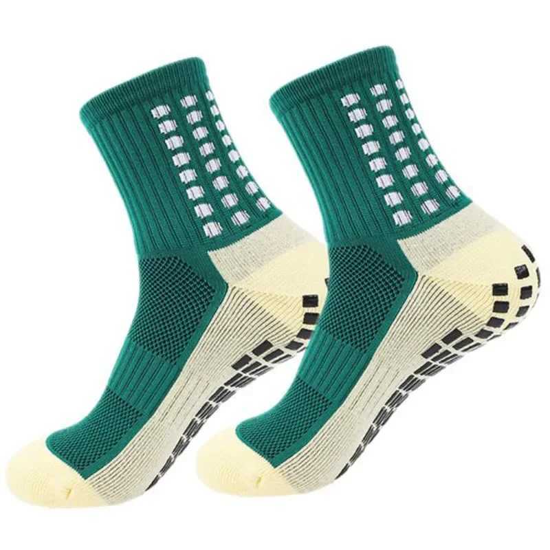 Grip Soccer Socks Anti Slip Non Slip Mens Athletic Socks for Basketball Sports 1/10/12/20 Pair 2025 Z250610