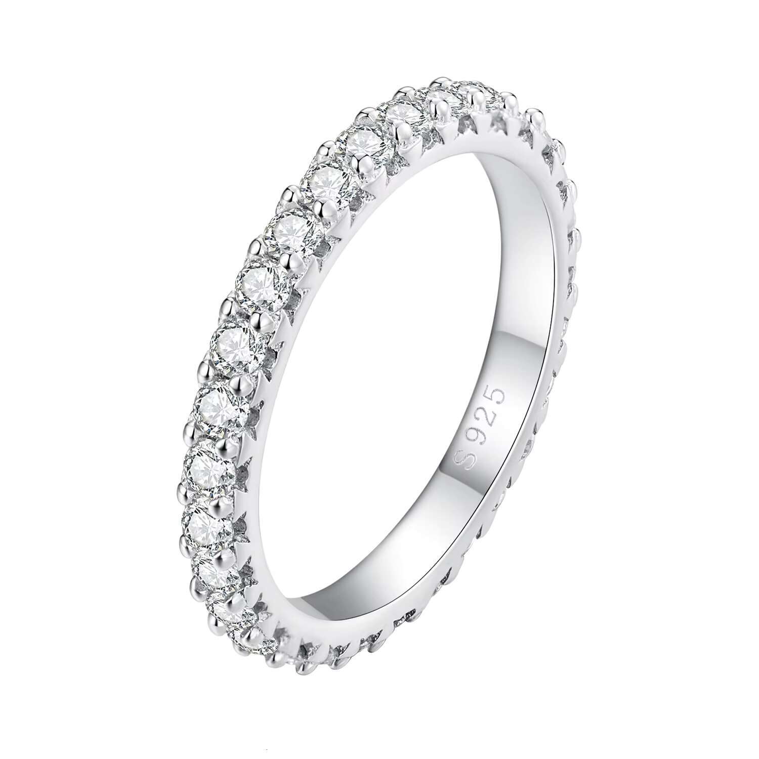 925 Sterling Silver Rings Moissanite Rings Bling Rings