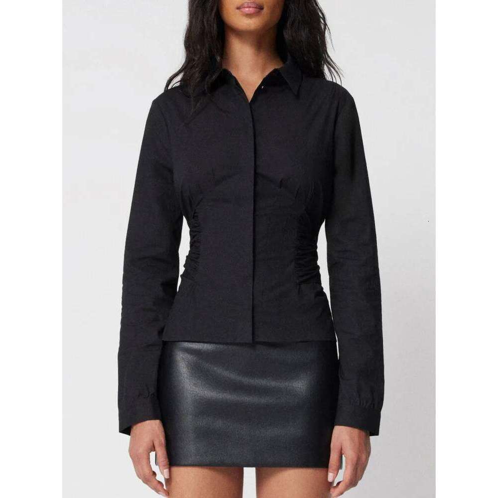 KHY Kylie Artificial Leather Slimming High-Waist Straight Wardrobe Sexy Hot Girl Half Skirt For Women