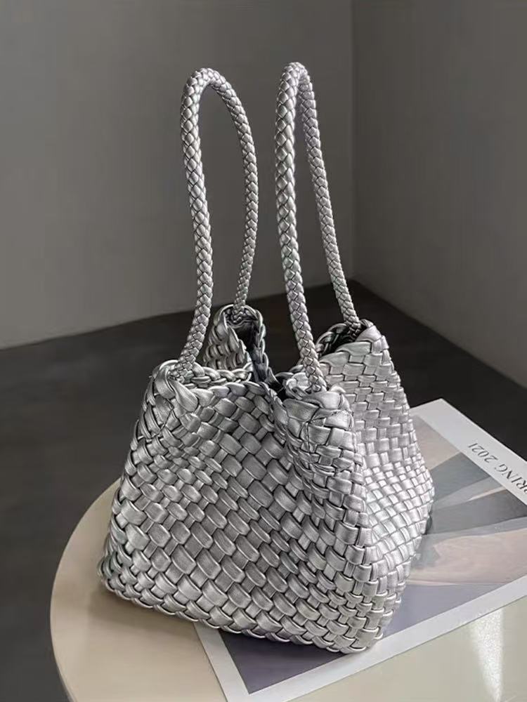 Free Shipping 2025 New Designer Bag Hand Woven Bag Exquisite And Practical Wallet Compact And Exquisite Handbag High-quality Women's Shoulder Bag