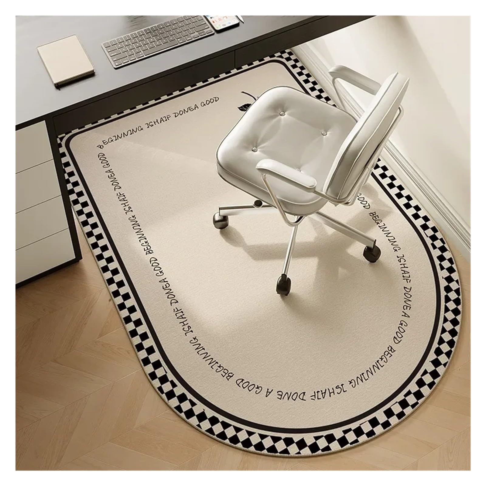Home Decorative Area Rugs Versatile Bed Bathroom Study Lounge Flooring Protection Pads