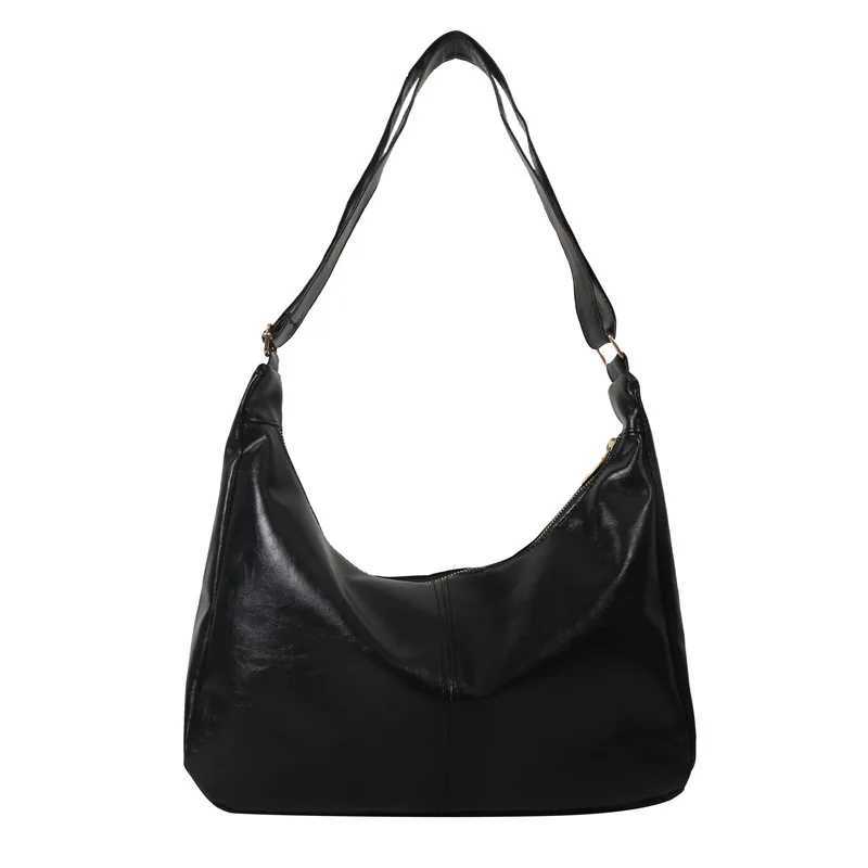 Small Niche Minimalist Underarm Bag Large Capacity Shoulder Bag New Fashionable And Versatile Commuting Tote Bag WomenS CasualXJ250610
