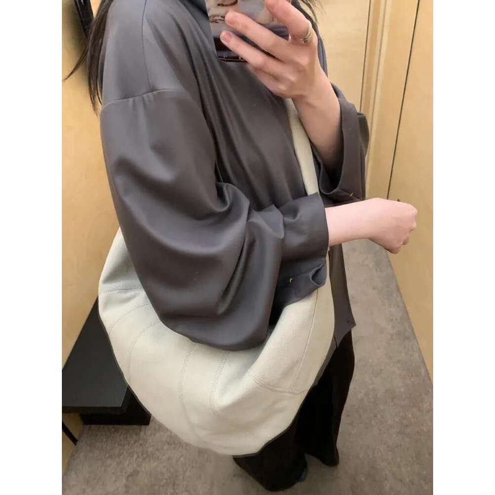 Spring Summer Retro New Women Office Versatile Casual Large Capacity Canvas Bag Ladies Designer Single Shoulder Messenger Bags