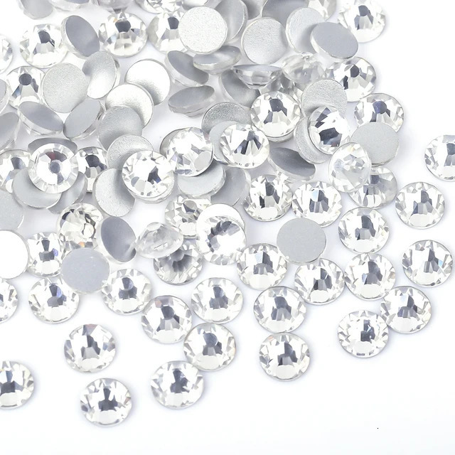 Super Glitter Crystal AB Non Fix s SS3SS50 FlatBack Strass Sewing Fabric Garment Nail Art Decorations 250606