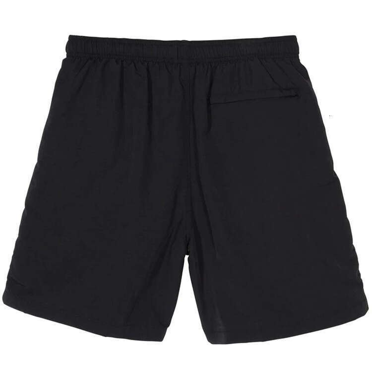 New Summer Trendy Sports Casual For Men Running Thin Polyester Skateboard Gym Workout Three-Quarter Shorts B5