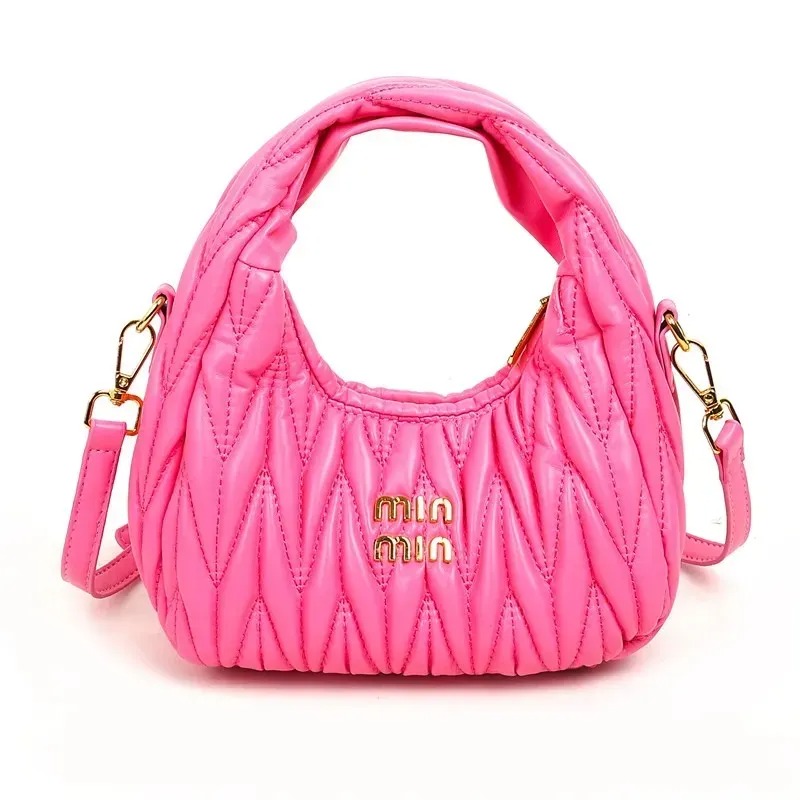 Designer bag 2025 new fashionable luxury shoulder bag luxury bag crossbody bag classic handbag bowling crossbody bag fashionable women's bag 05