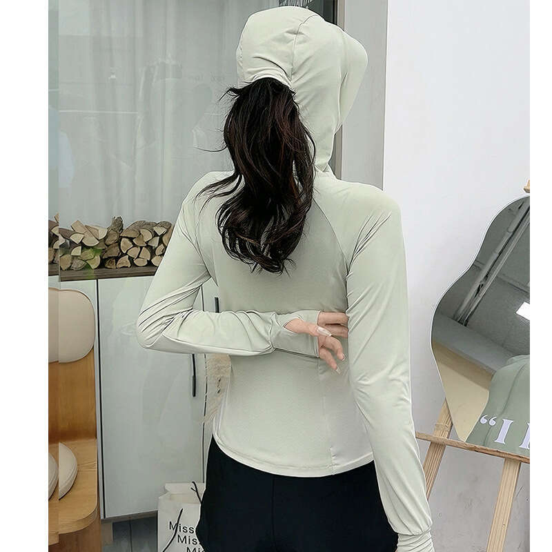 Designer Clothing 2025 Ice Silk Jacket For Women, Cool And Breathable Summer 2025 New Style, UV With Black Coated Brim, Slim Fit Sun Protection Coat