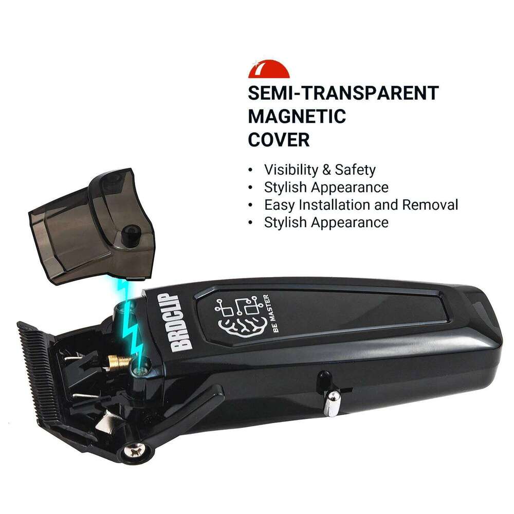 BRDCLIP Brd-106 7500Rpm Professional Men's Clipper With Base Charger DLC Cutting Hine Hair Trimmer