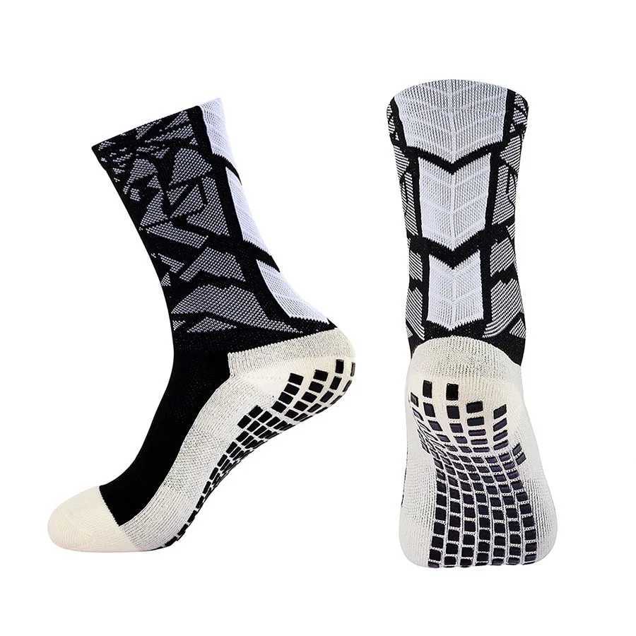 6Pairs Men Women Grip SOCKS Sport Towel Bottom Terry Ankle Protection SOCKS Soccer Basketball Skateboard Z250610