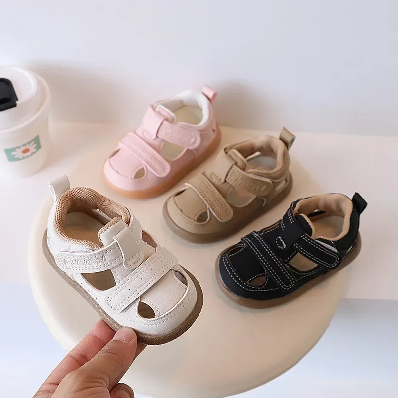 Baby Girls Boys Sandals Summer Children Beach Sandals Comfortable Babies Shoes Soft Sole Anti Slip Toddler Kids Casual Shoes 250611