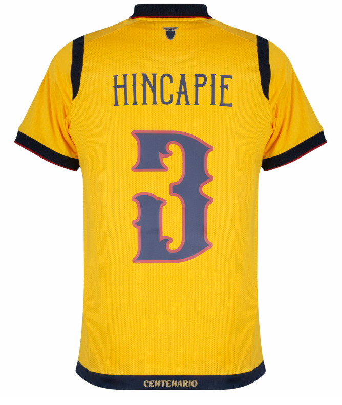 2026 Ecuador soccer jersey 26 27 Black Special Centenary Hincapie Paez MCAICEDO PACHO Home away third Football uniform fans version top