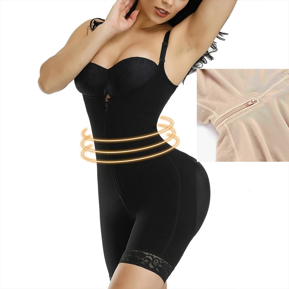 Fajas Colombianas Originales Shapewear High Compression Reducing and Shaping Girdles Women Butt Lifter Body Shaper 250610