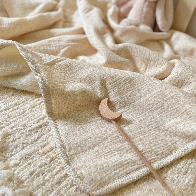 Soft Cotton born blanket Bedding Quilt Cover Thicken Fleece blanket born Receiving Blanket Babies Accessories 250527