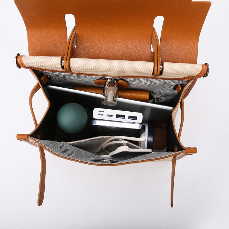 Tote for Women, Simple Commuter Large Capacity Handbag, Fashionable Versatile Shoulder Bag with High-end Feel, Crossbody Available