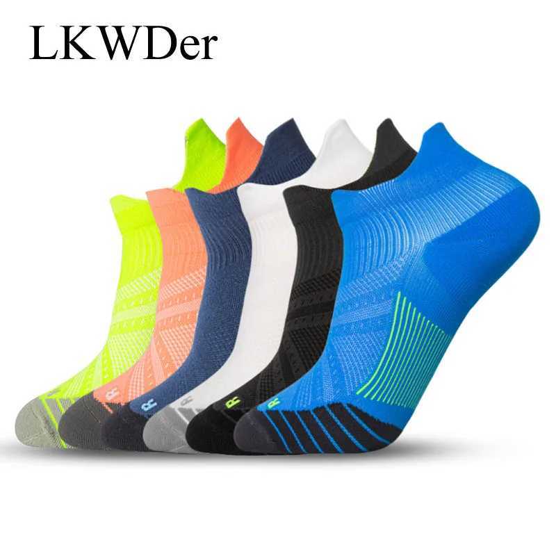 LKWDer 3 Pairs Unisex Sports Socks Women Men Short Tube Breathable Socks Outdoor Running Basketball Large Big Size 4546 Socks Z250610