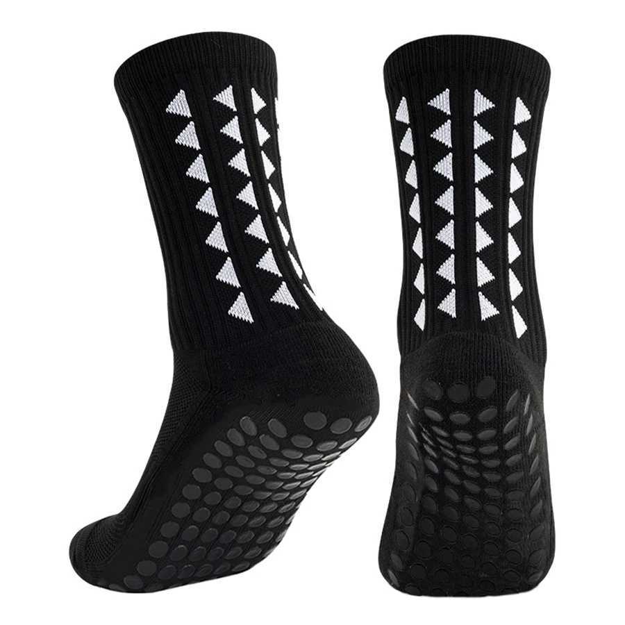 6Pairs Men Women Grip SOCKS Towel Bottom Sport SOCKS Soccer Cycling Running Exercise Athletic SOCKS Z250610