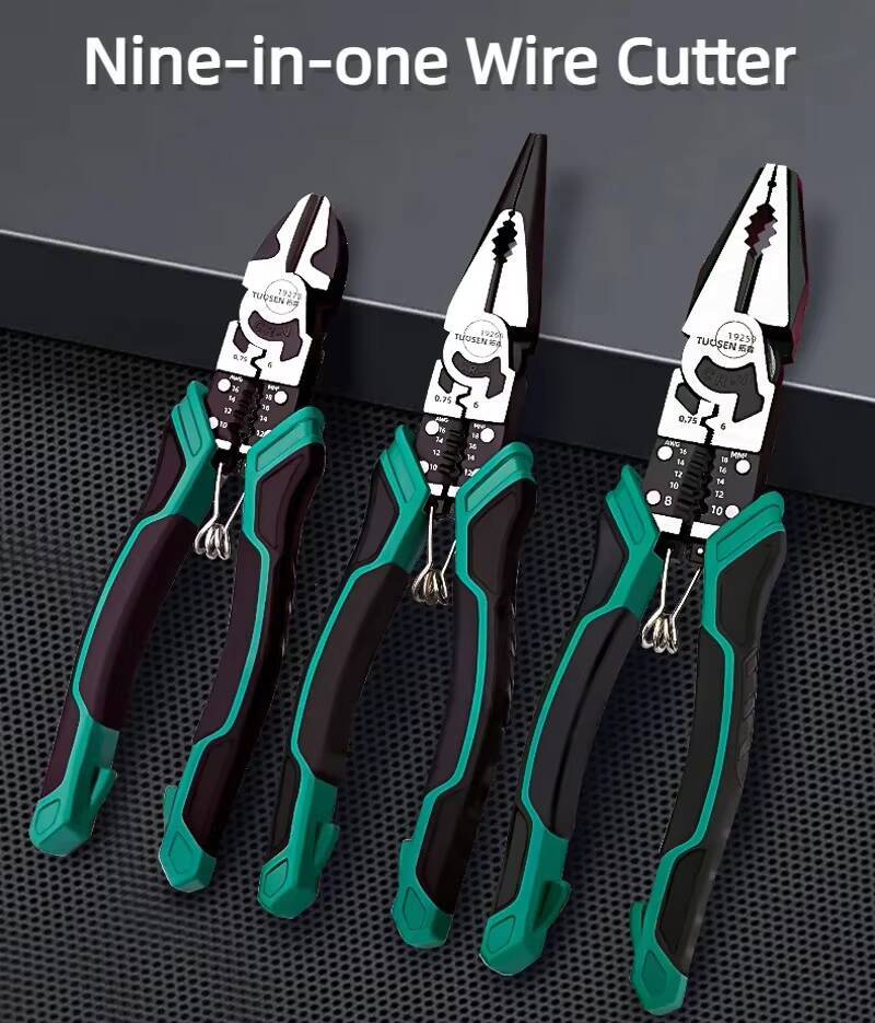 Multifunctional Diagonal Needle Nose Hardware Tools Universal Cutters Electrician Wire Pliers Set