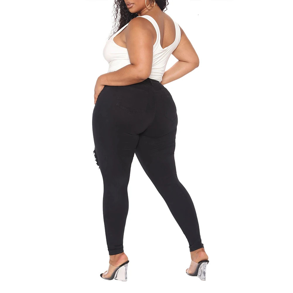 Womens Summer Fashion Skinny Denim Jeans Ladies Casual Buttons Pants Trousers Bottoms Plus Size Clothing 2024 250609