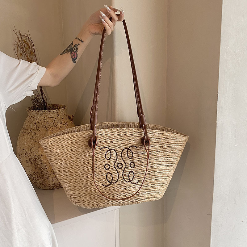 Free shipping 2025 new designer Shoulder straw bags for womans ladies flap lady fashion casual square handbag women crossbody Underarm bag