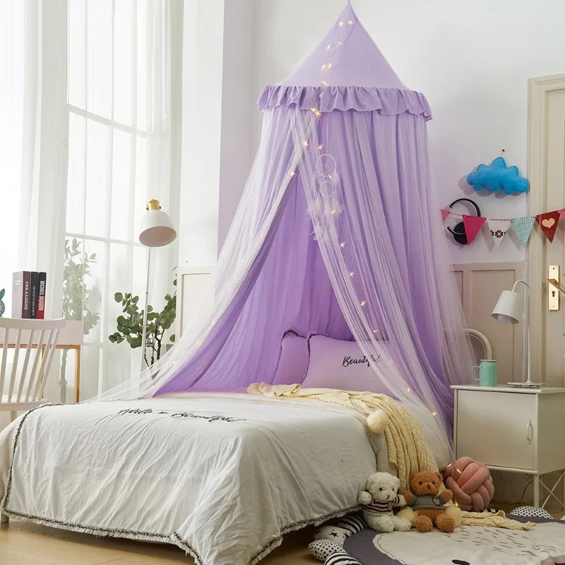 Bed Curtain Mosquito Net Integrated Doublelayer Dome Blackout Household Childrens Tent 15 Meters 250604z