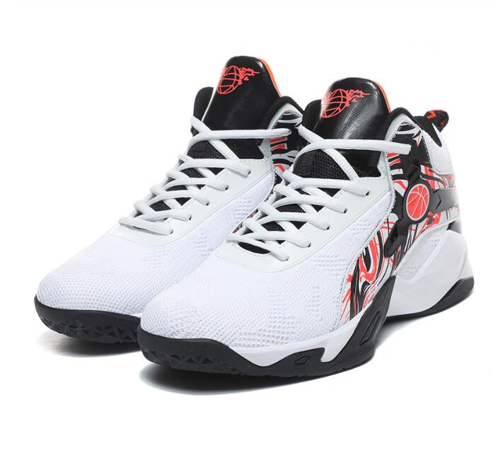 Teenager Basketball Designer Shoes Student Sports Training Competition Actual Friction Sound Anti slip Wear resistant China-Chic Shoes Z 6.7-10