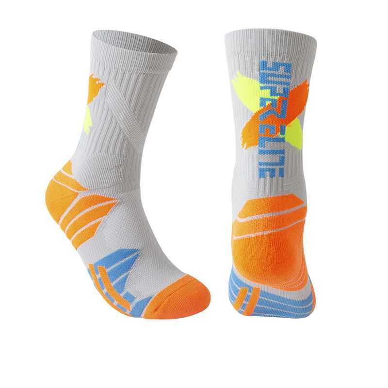 Mens High Tube Professional Practical Basketball Socks Contrast towel bottom thickened shock absorption Women Socks Z250610