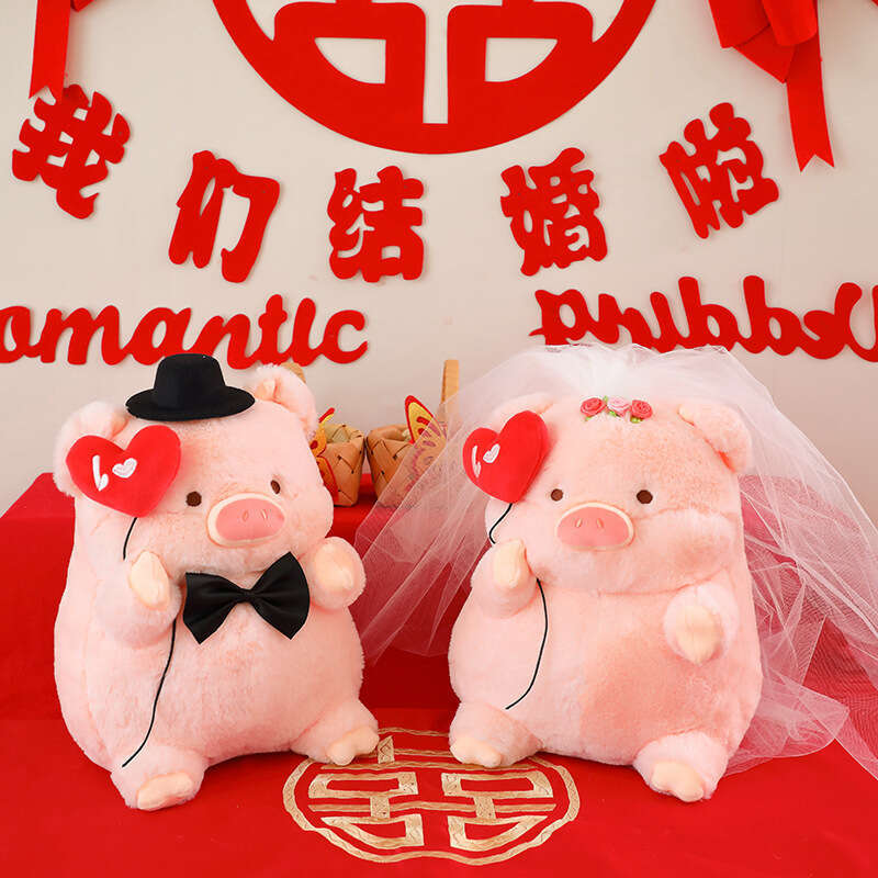 Pressing Bed Room Decoration Toss Wedding Scene Interactive Little Doll