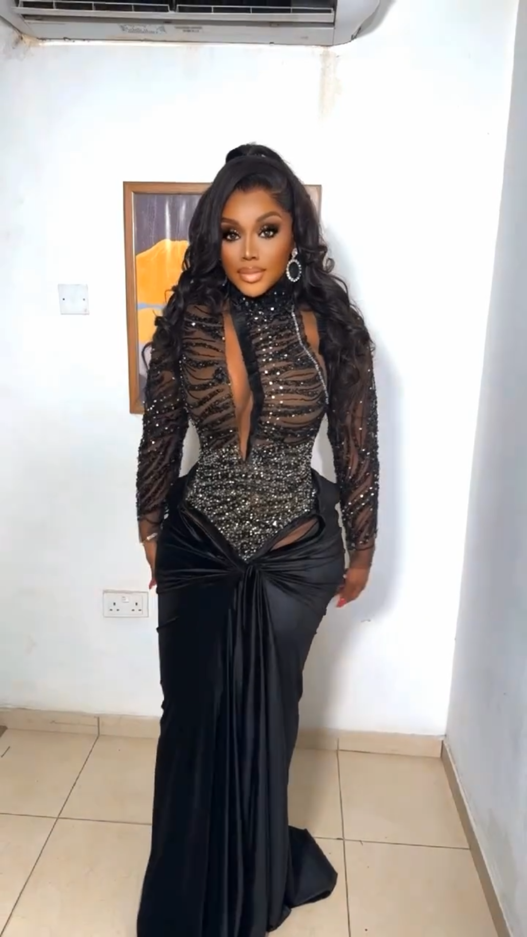 Black Mermaid Prom Dresses 2025 Lace Beaded Velvet Elegant Evening Formal Party Second Birthday Engagement Gowns Plus Size Dress For Special Occasions