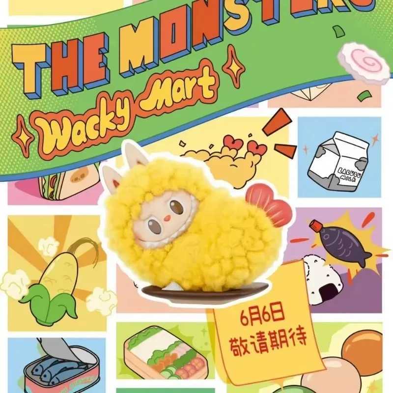 New Genuine THE MONSTERS Wacky Mart Series Blind Box LABUBU Action Figure Mystery Box Kaii Collectible Model Toy Surprise Gift Y250609